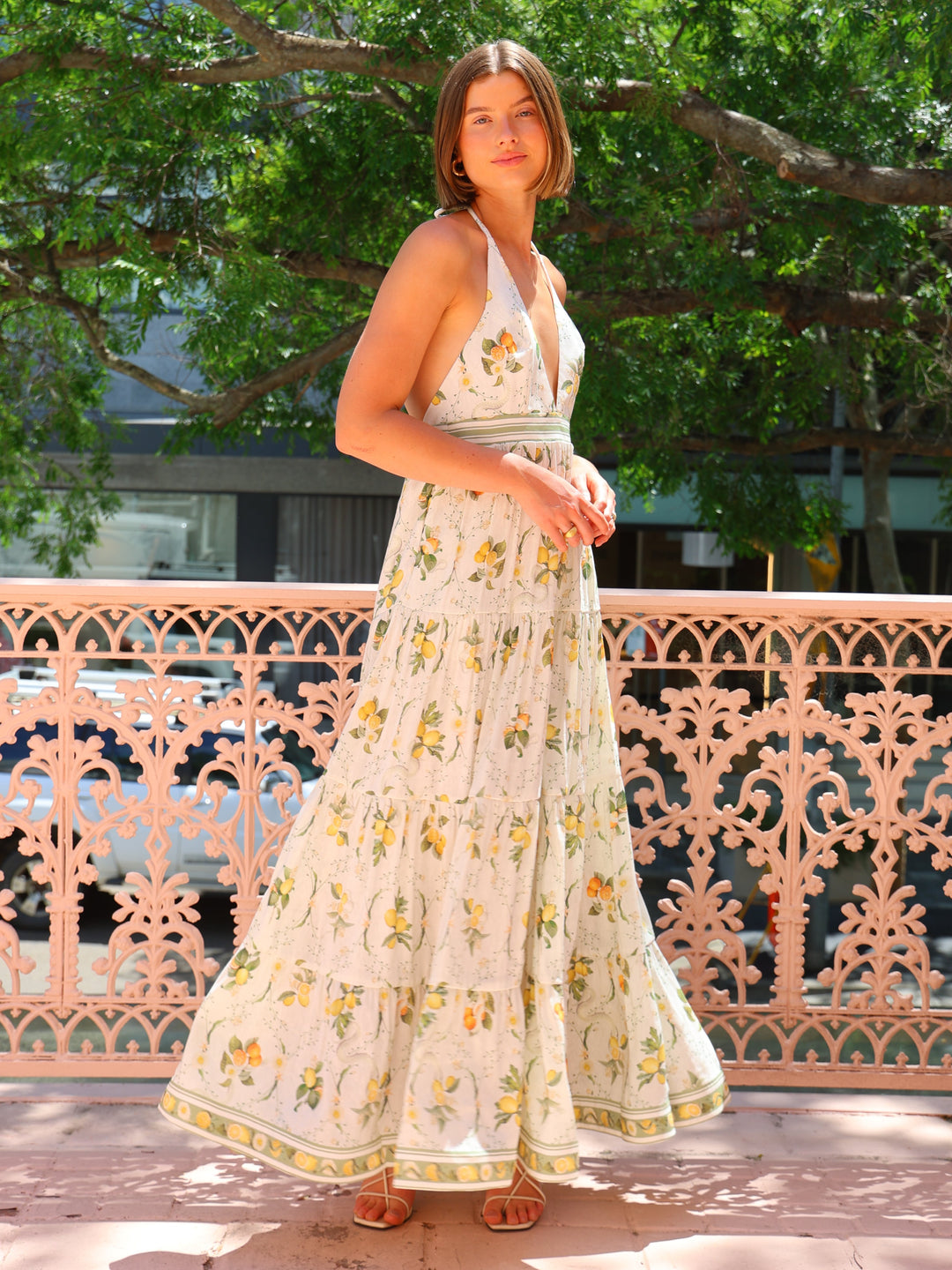 Amara - Halter Maxi Dress