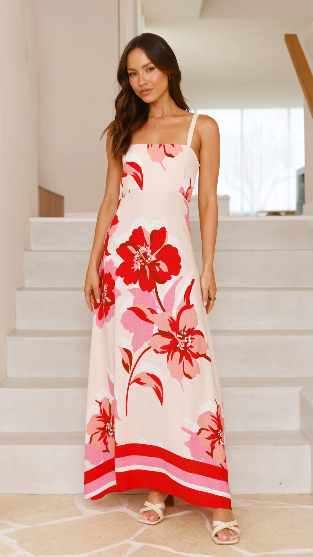 Flora - Blossom Breeze Maxi Dress