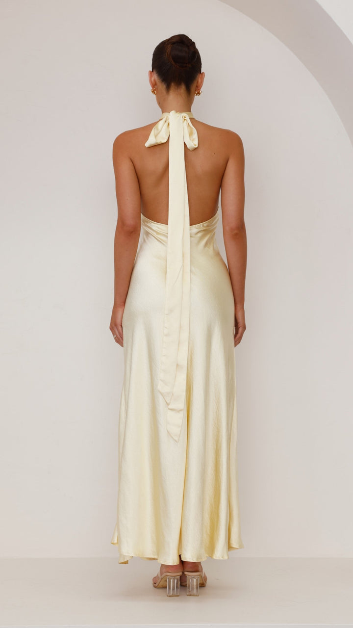 Vesta - Halter Maxi Dress
