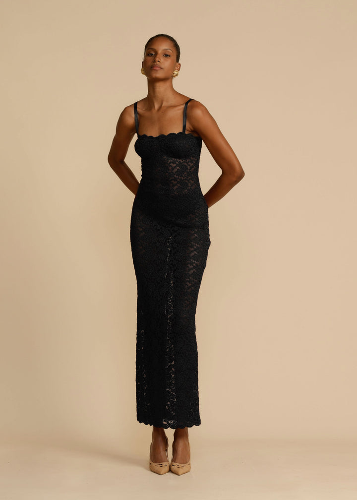 Vivienne - Lace Maxi Dress