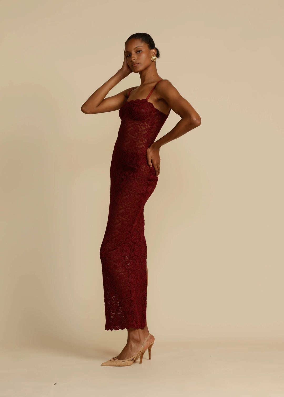 Vivienne - Lace Maxi Dress