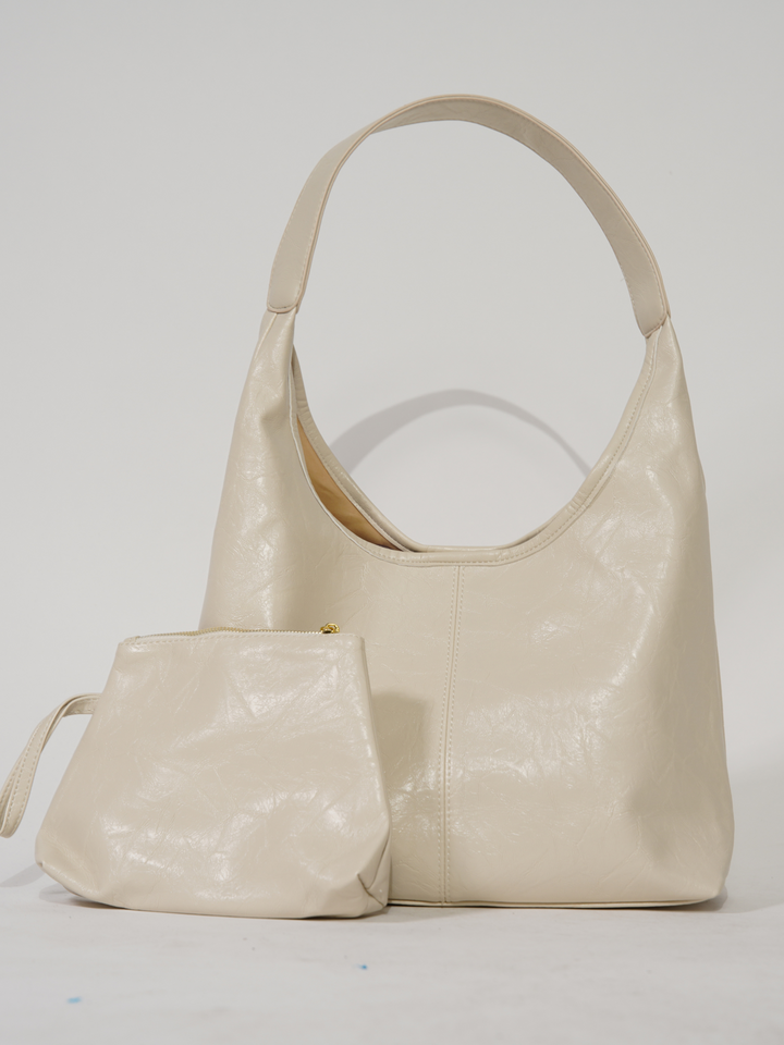 Ella - Distressed Leather Tote