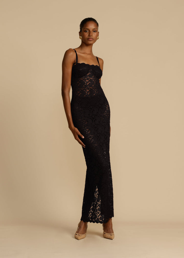 Vivienne - Lace Maxi Dress