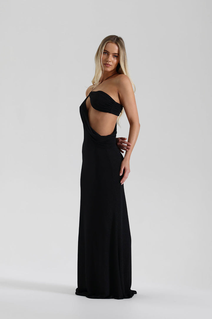 Theia - Draped Maxi Dress