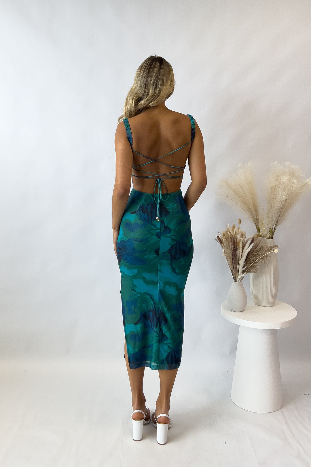 Thalassa - Backless Midi Dress