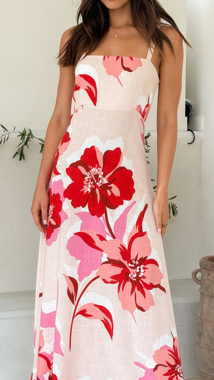 Flora - Blossom Breeze Maxi Dress