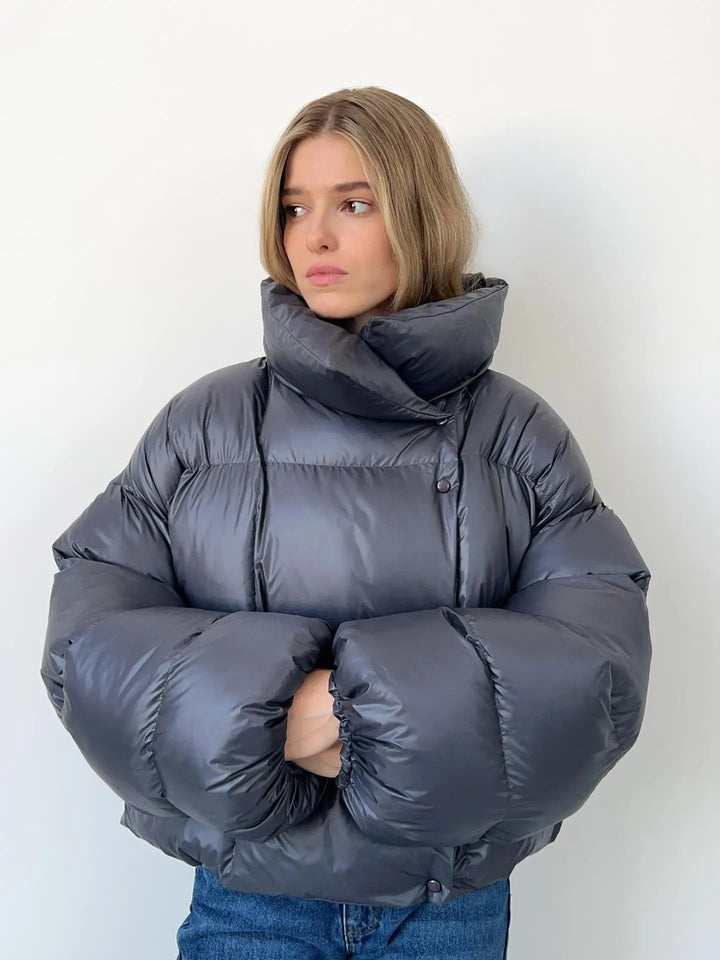 Azelina - Oversized Double Layered Puffer Jacket