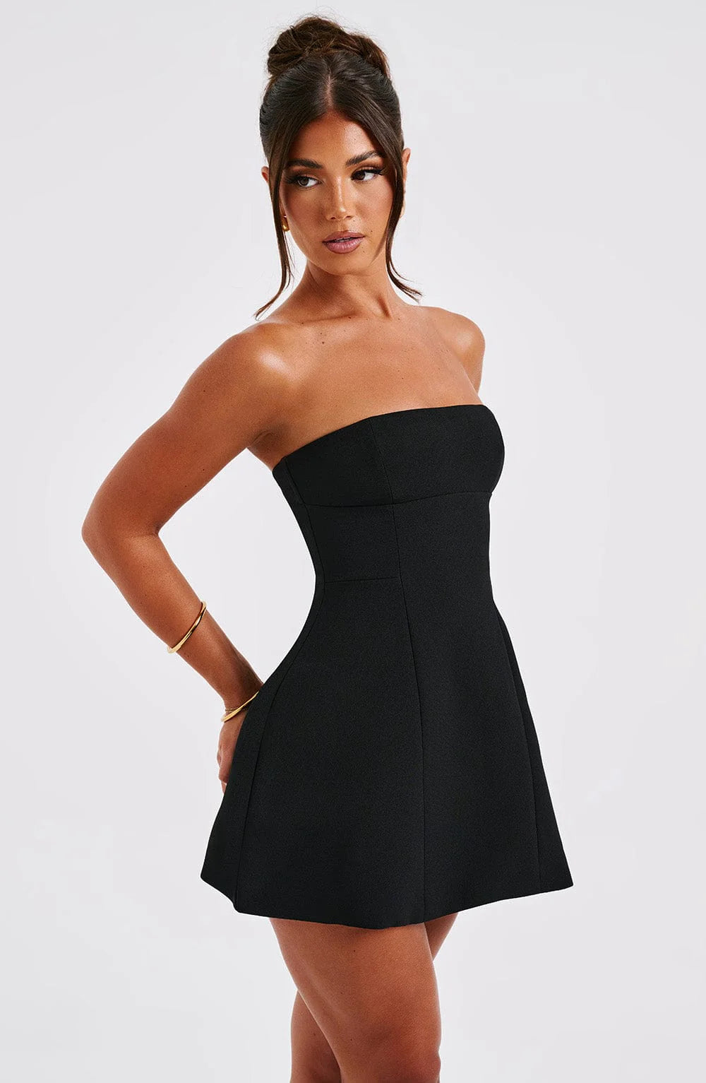 Portia - Bubble Mini Dress