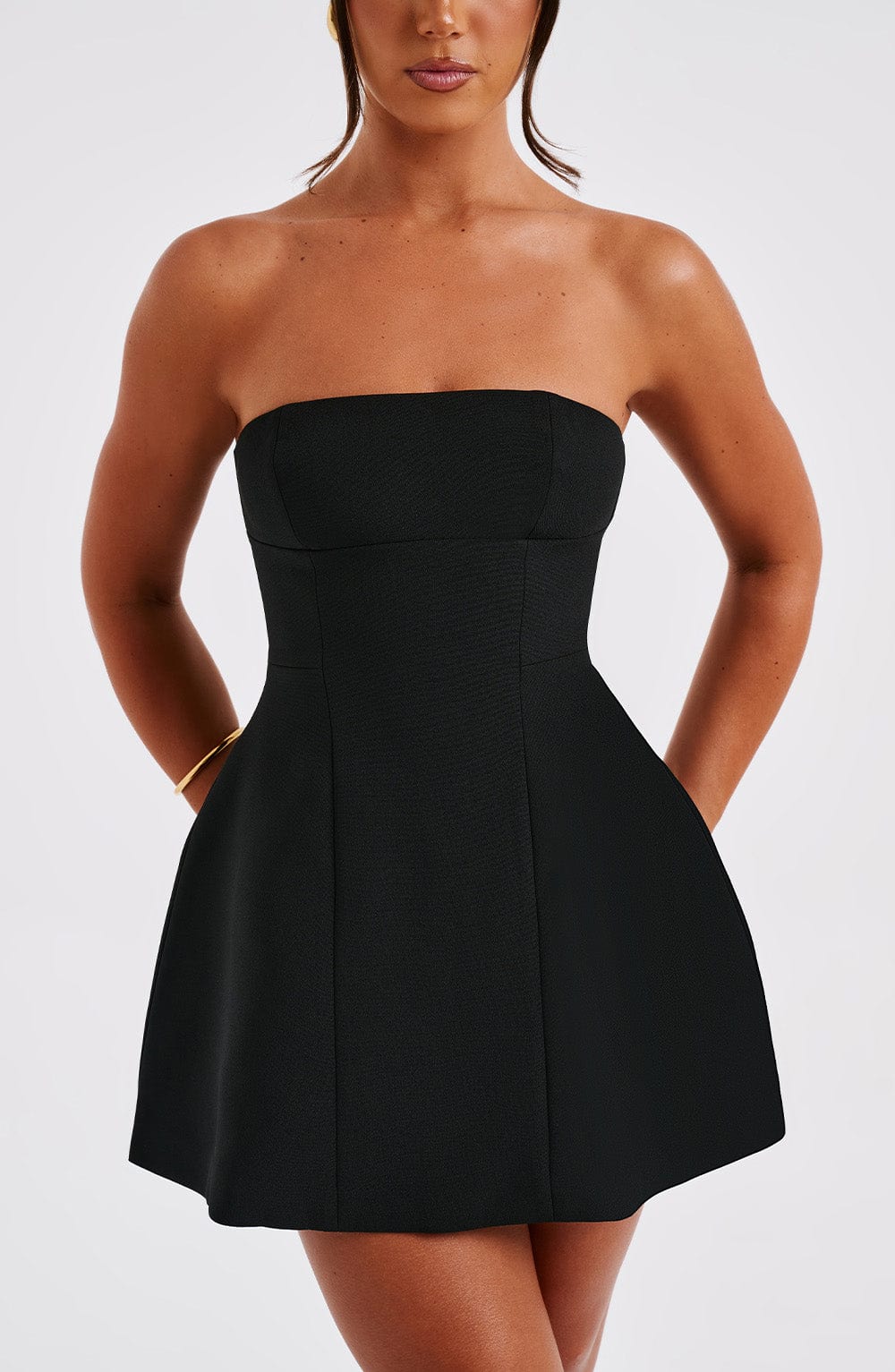 Portia - Bubble Mini Dress