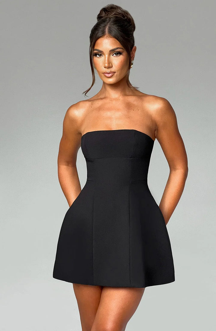 Portia - Bubble Mini Dress