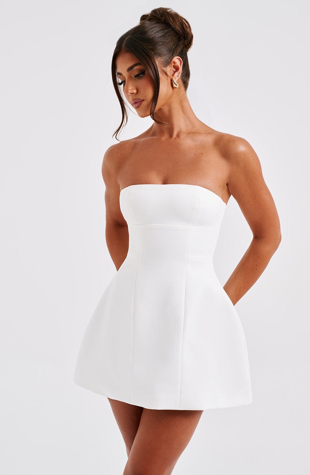 Portia - Bubble Mini Dress