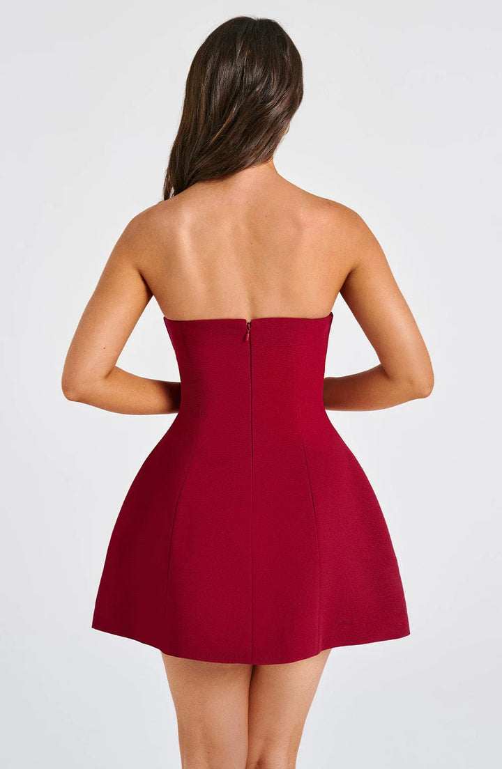 Portia - Bubble Mini Dress