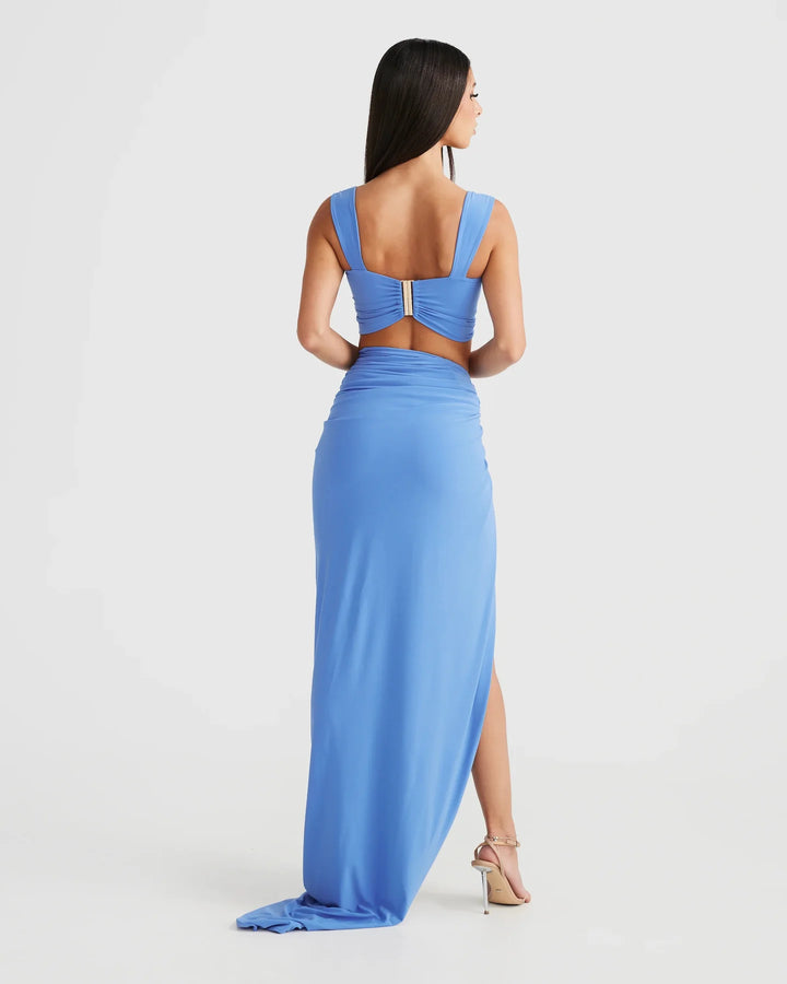 Alarice - Cut-Out Maxi Skirt Set