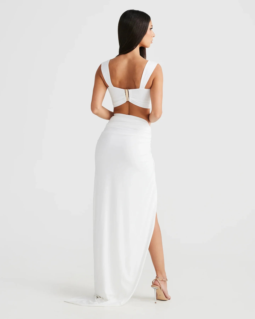 Alarice - Cut-Out Maxi Skirt Set