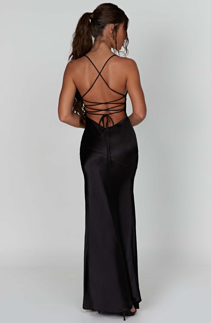 Aphrodite - Satin Maxi Dress