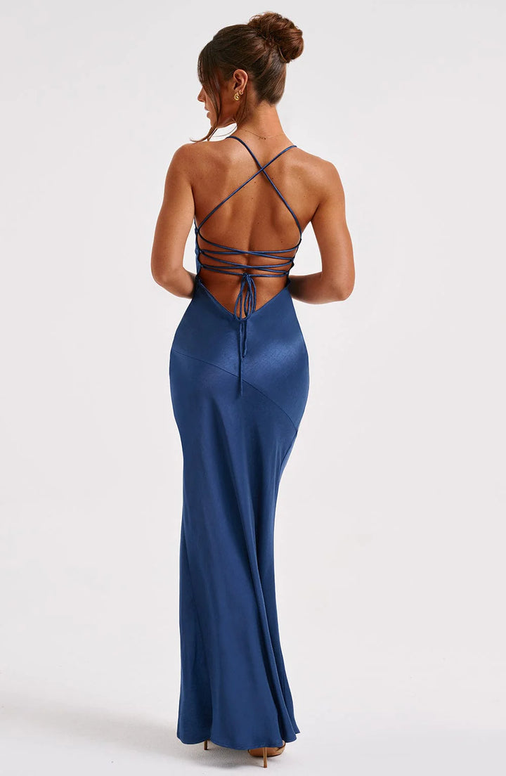 Aphrodite - Satin Maxi Dress