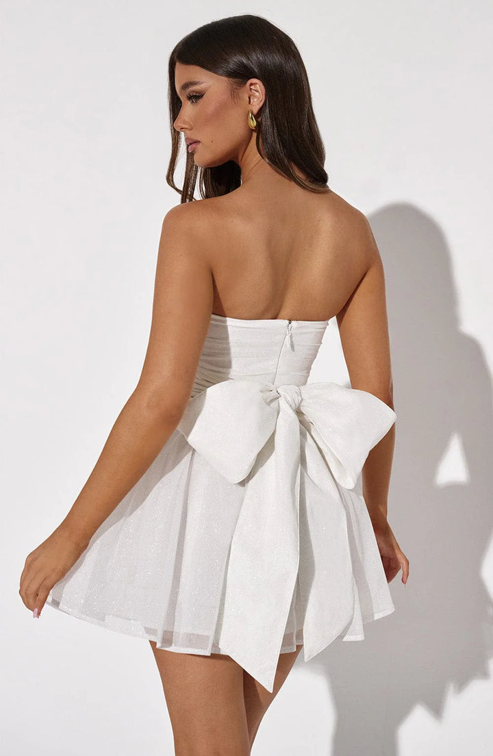 Odessa - Bow Back Mini Dress