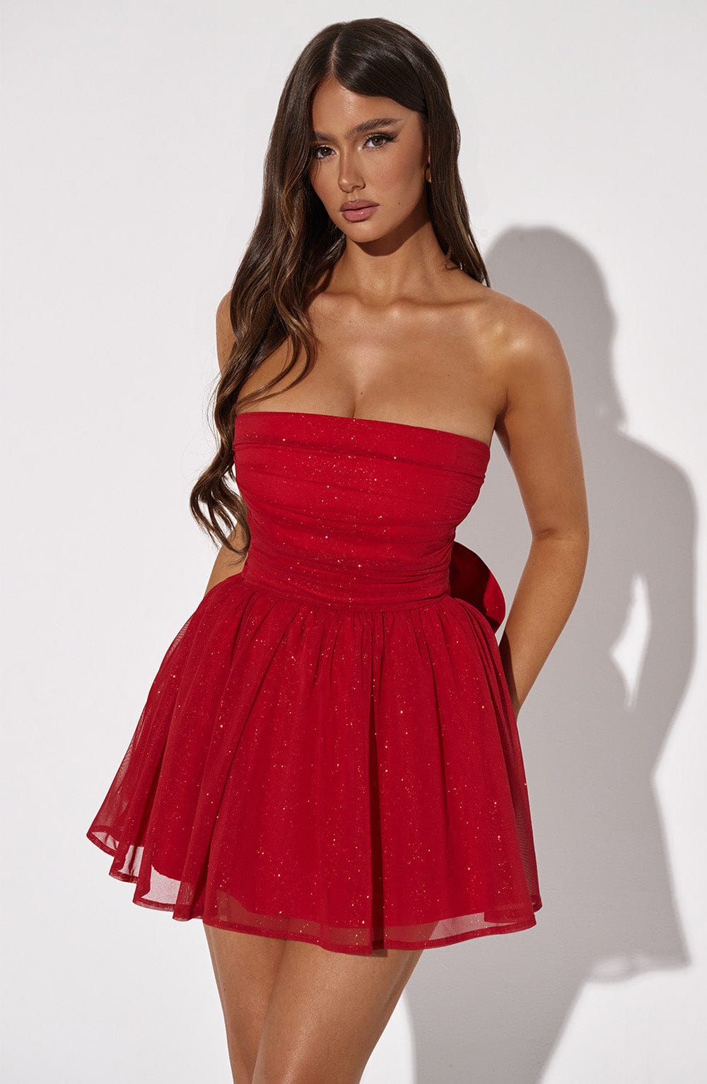 Odessa - Bow Back Mini Dress