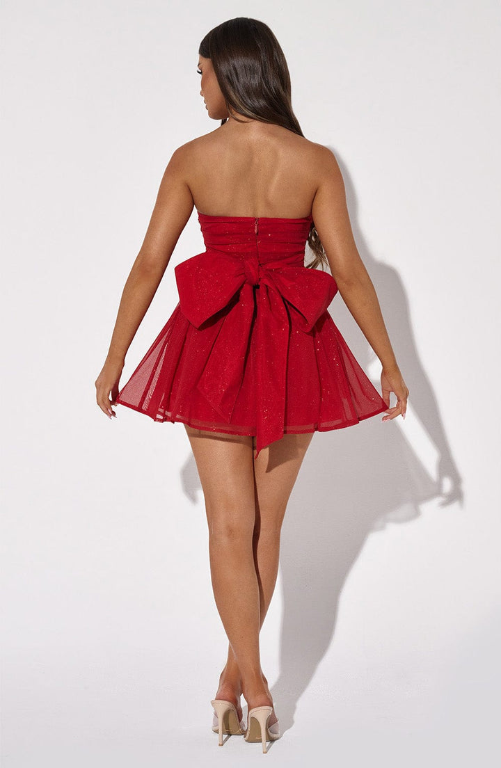 Odessa - Bow Back Mini Dress
