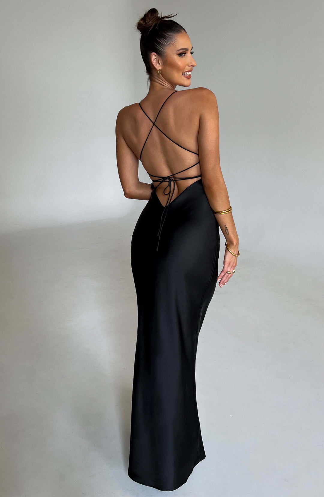 Venus - Satin Maxi Dress