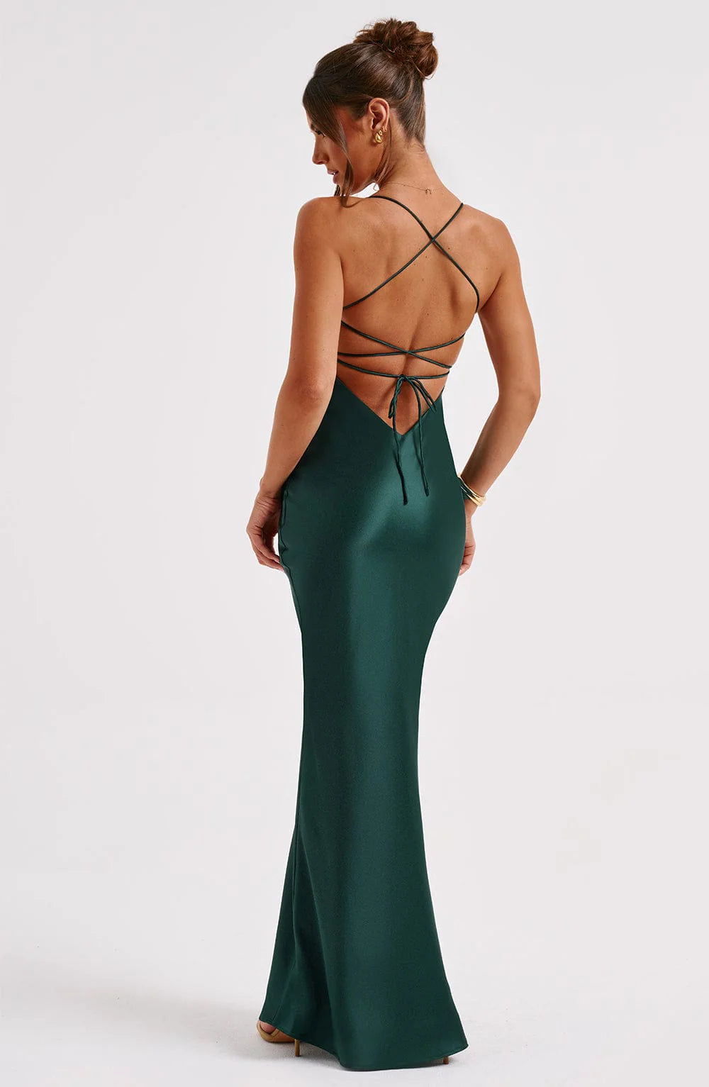 Venus - Satin Maxi Dress