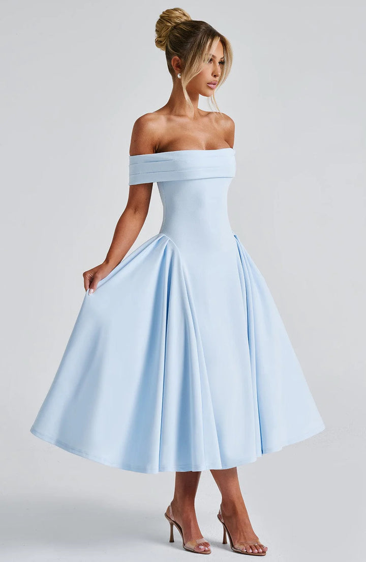 Minerva - Effortlessly Elegant Midi Dress
