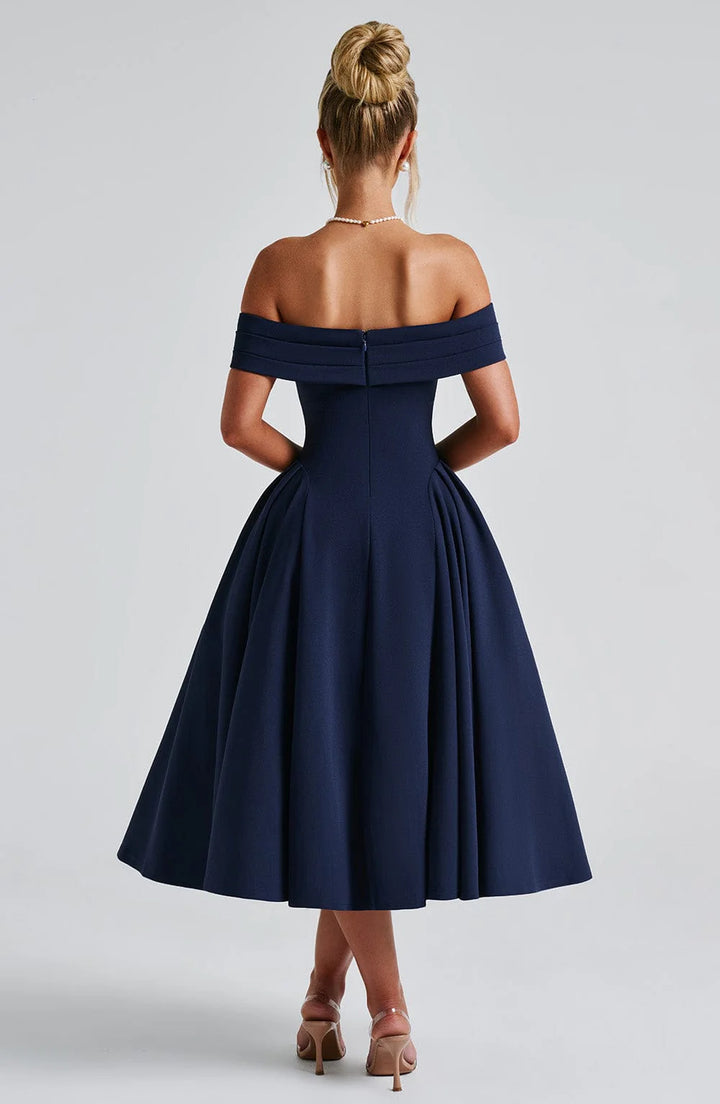 Minerva - Effortlessly Elegant Midi Dress