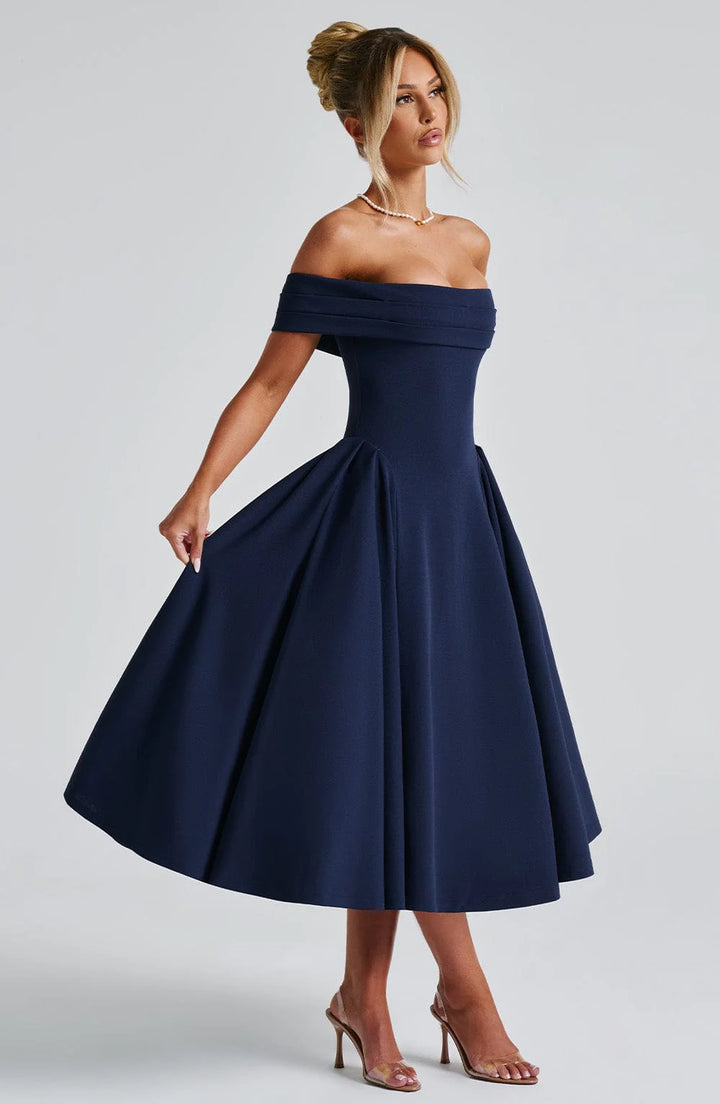 Minerva - Effortlessly Elegant Midi Dress